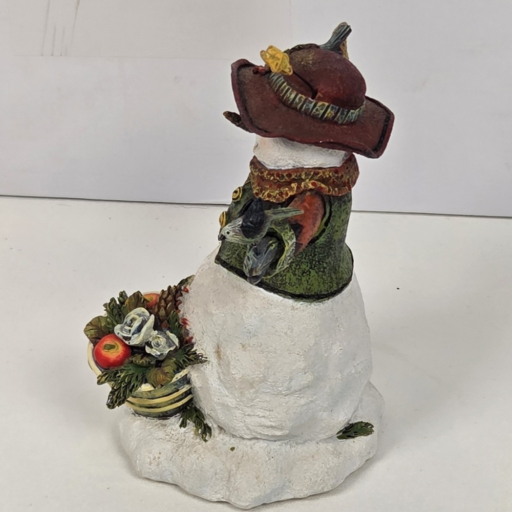 Snowy Day Friends Lisa Blowers Snowman First Edition 2000 #1 - Picture 2 of 7